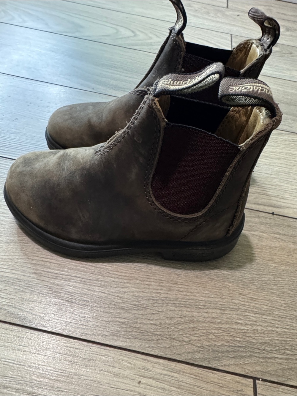 Blundstone kids Brown Chelsea Boots